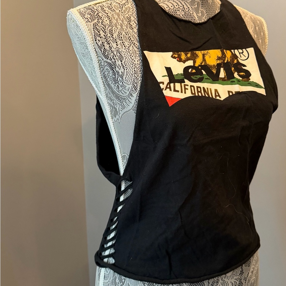 Customized Levi's Muscle Tank